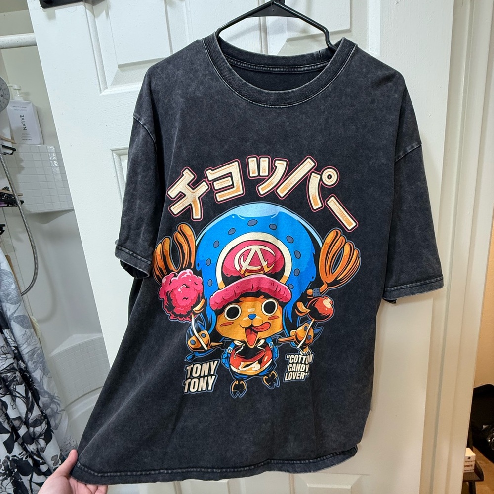 Carlos Arts One Piece Chopper Graphic T-Shirt - Black